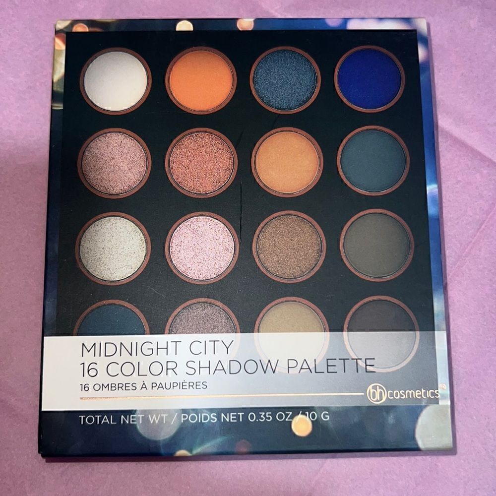 bh cosmetics MIDNIGHT CITY NIB